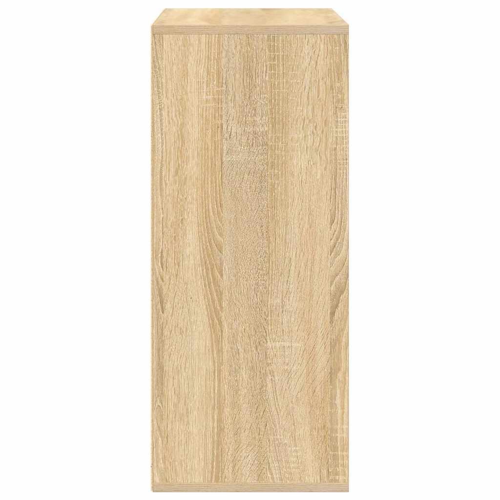 Estante cor carvalho 60x30x71,5 cm derivados de madeira