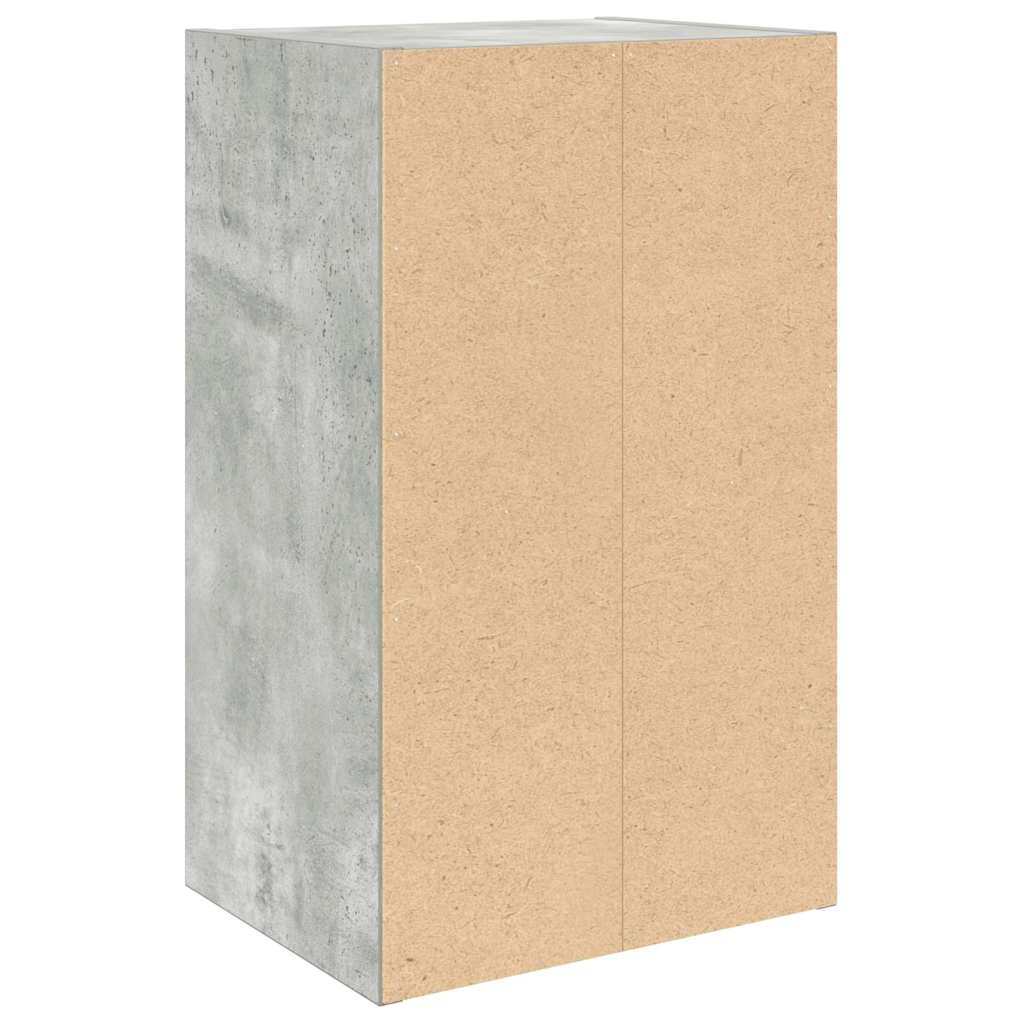 Estante 31x24x52 cm derivados de madeira cinzento cimento