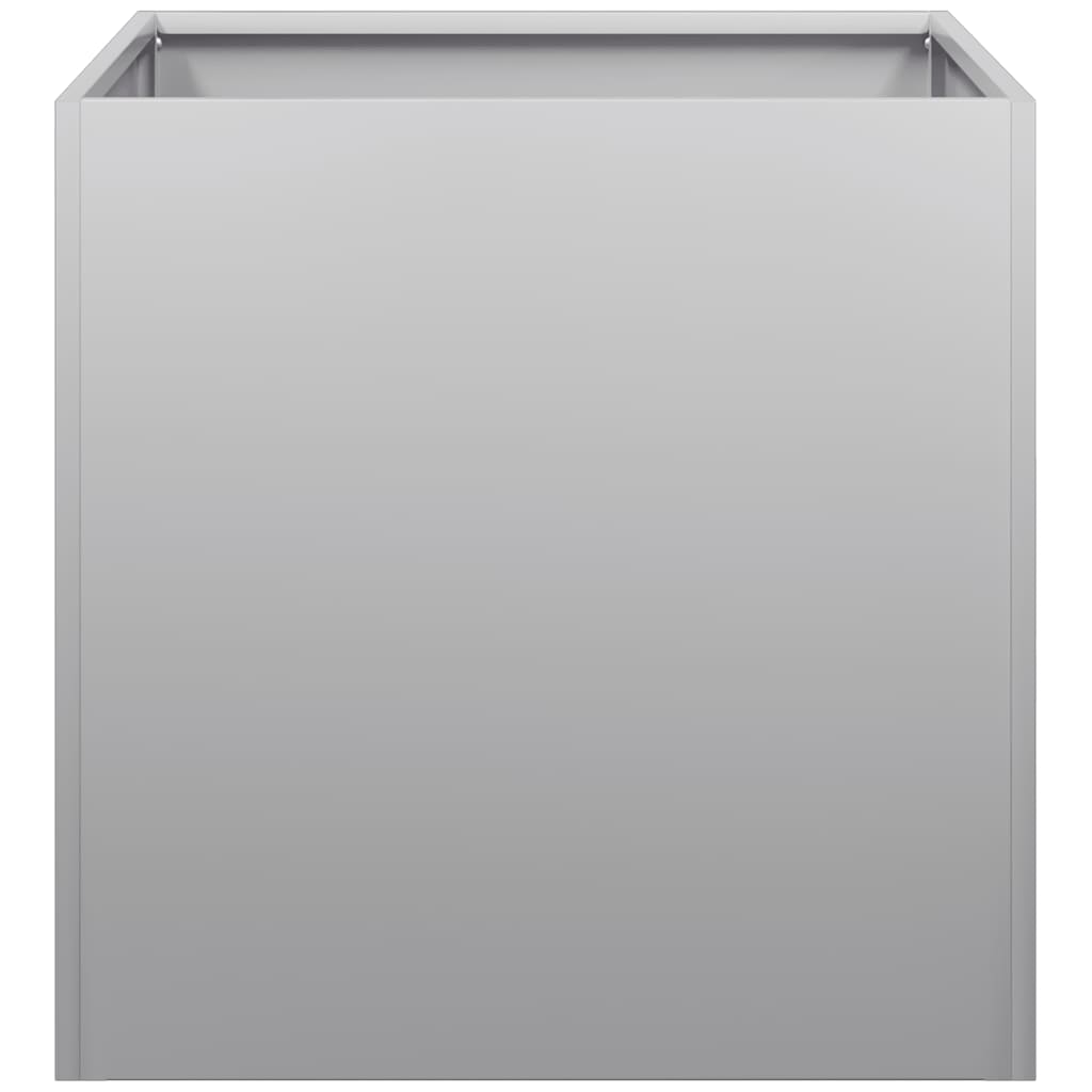 Planter 40x40x40 cm aço galvanizado