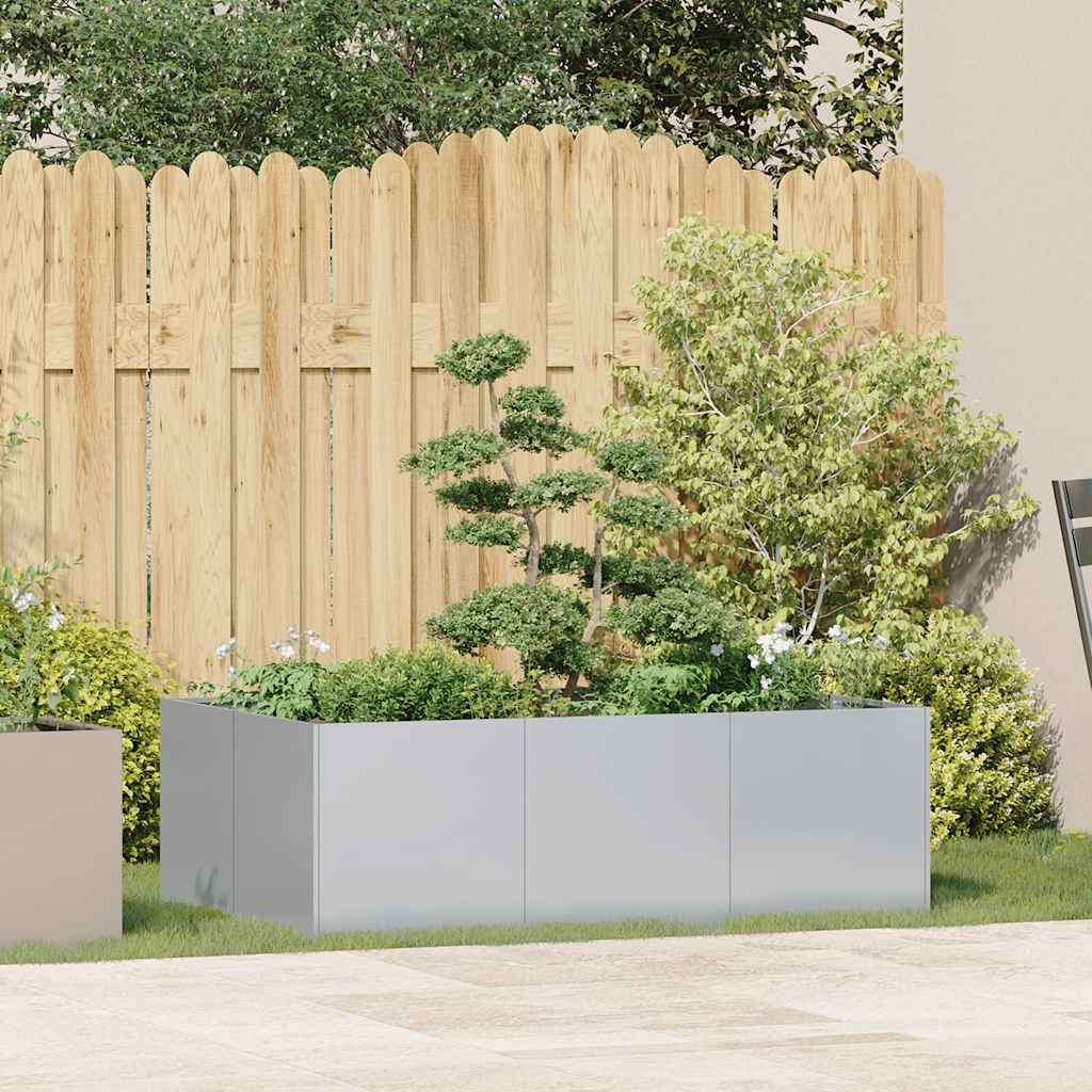 Planter 120x80x40 cm aço galvanizado