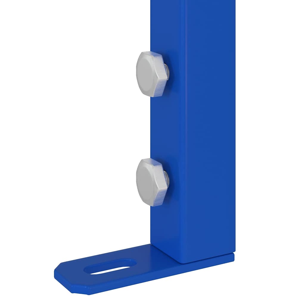 Suporte de Parede para Banheiro Azul 50 x 17,5 x 136 cm Aço