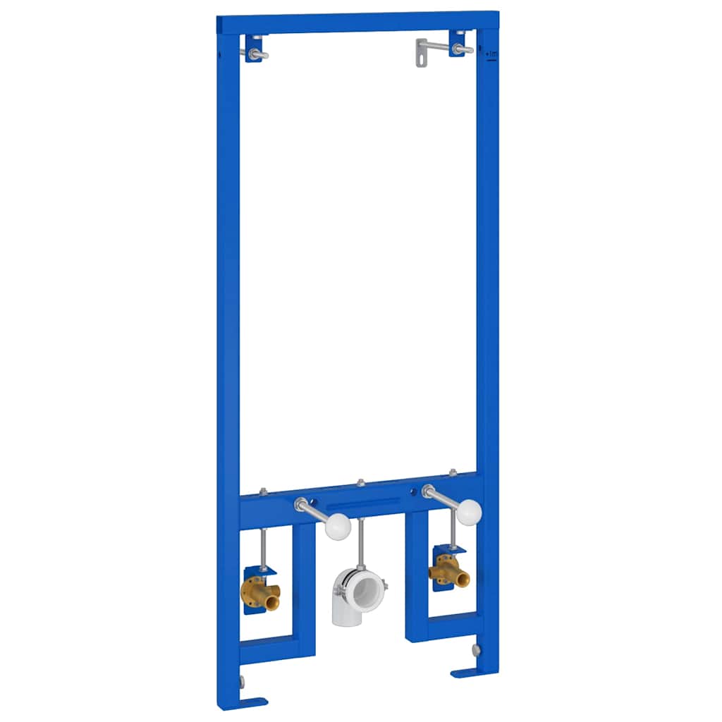Suporte de Parede para Banheiro Azul 50 x 17,5 x 136 cm Aço