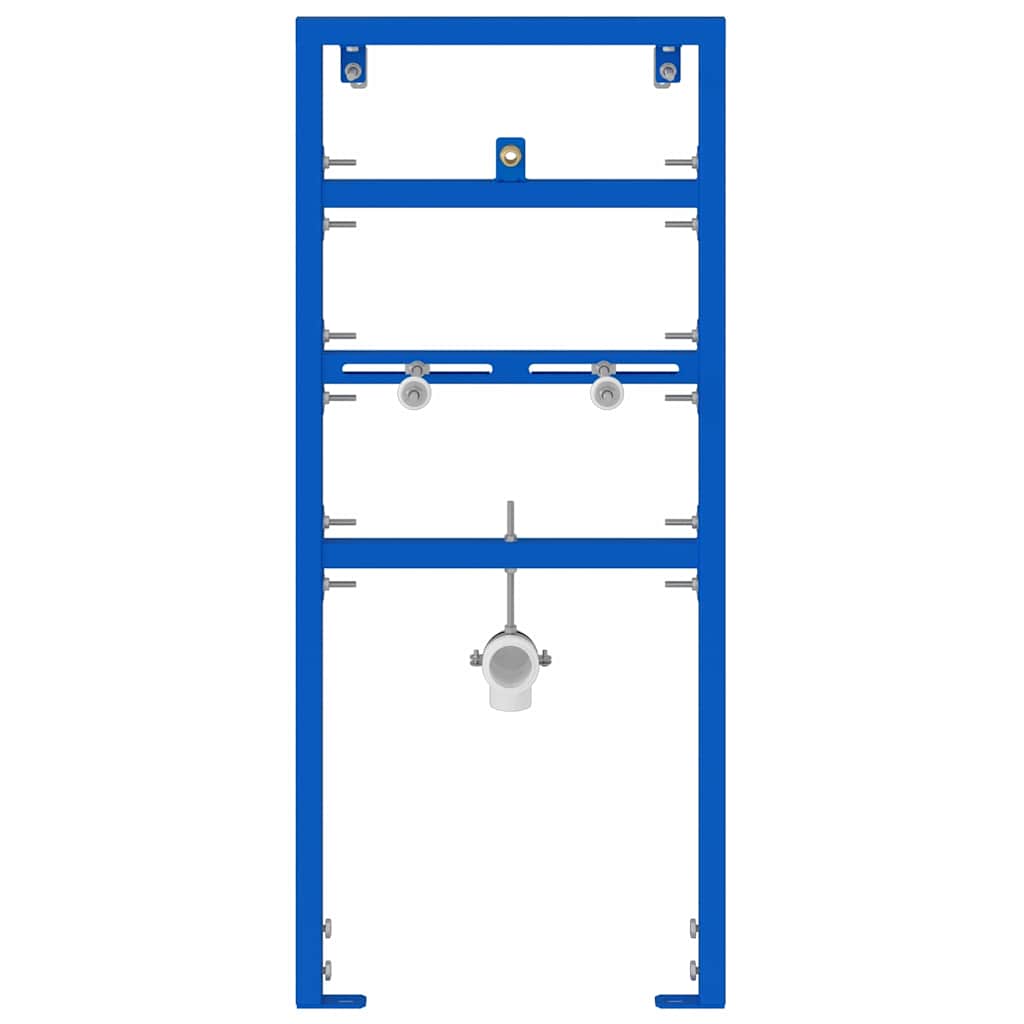 Suporte de Parede para Banheiro Azul 50 x 17,5 x 136 cm Aço