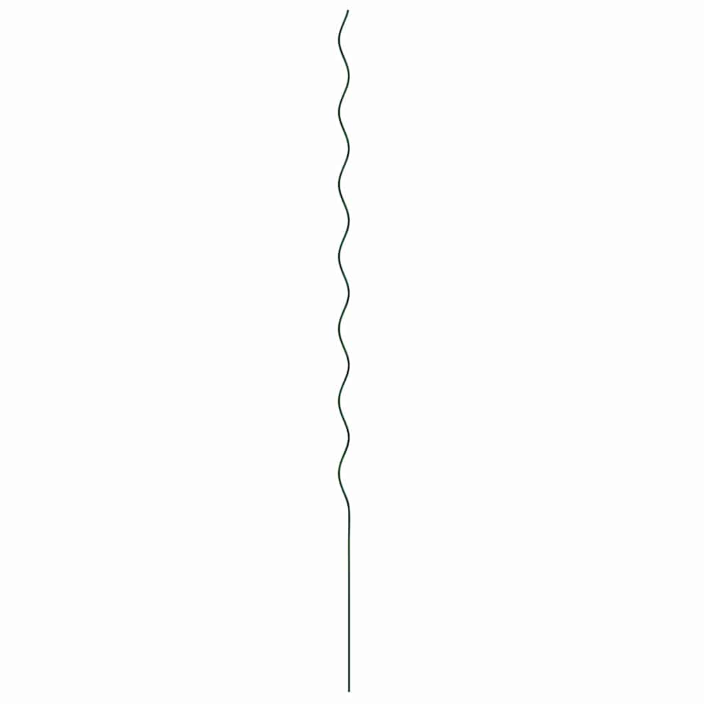 Suportes espirais para plantas 50 pcs Verde 170 cm