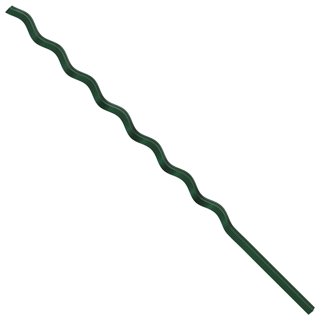 Suportes espirais para plantas 20 pcs Verde 170 cm