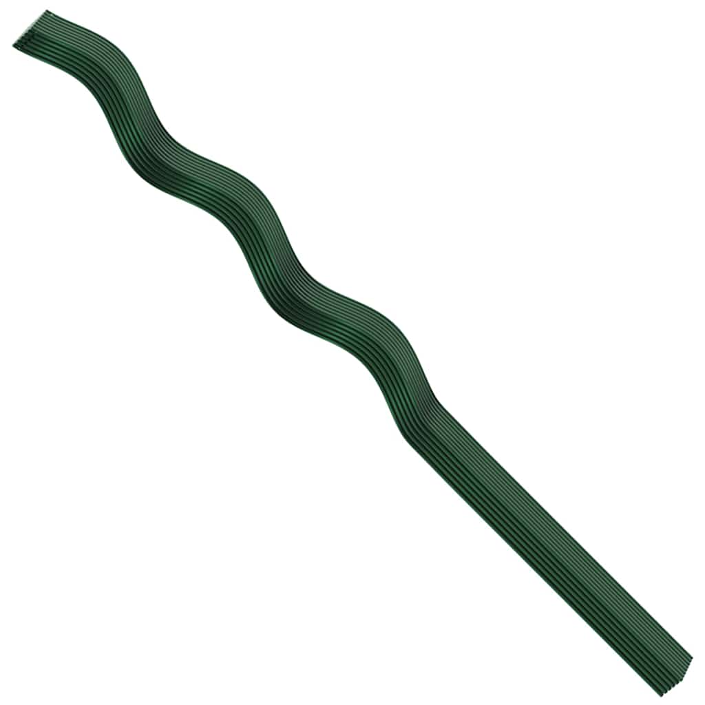 Suportes espirais para plantas 50 pcs Verde 110 cm