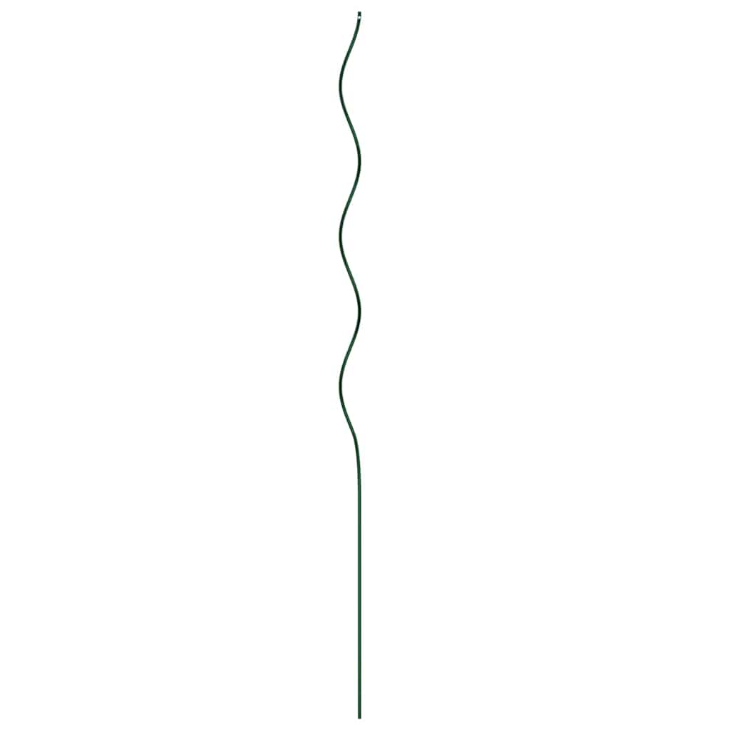 Suportes espirais para plantas 50 pcs Verde 110 cm