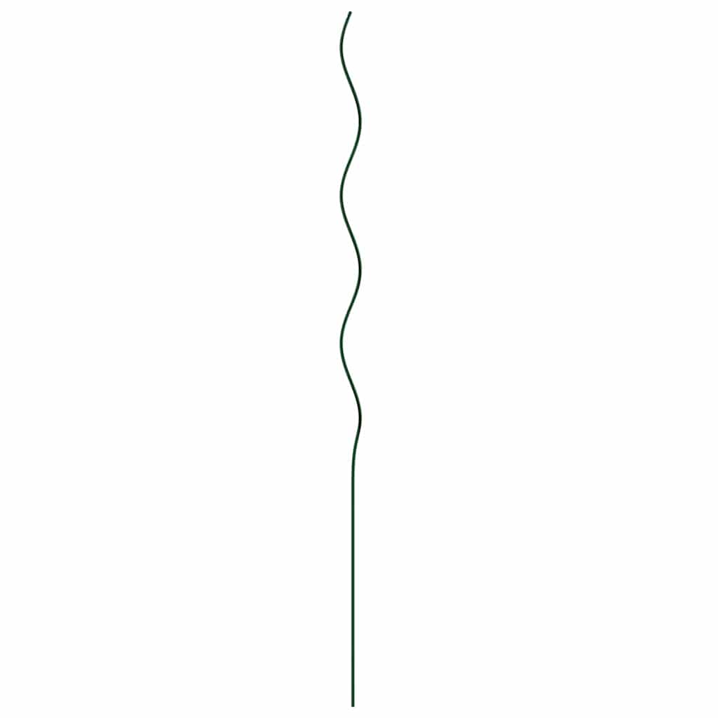 Suportes espirais para plantas 50 pcs Verde 110 cm