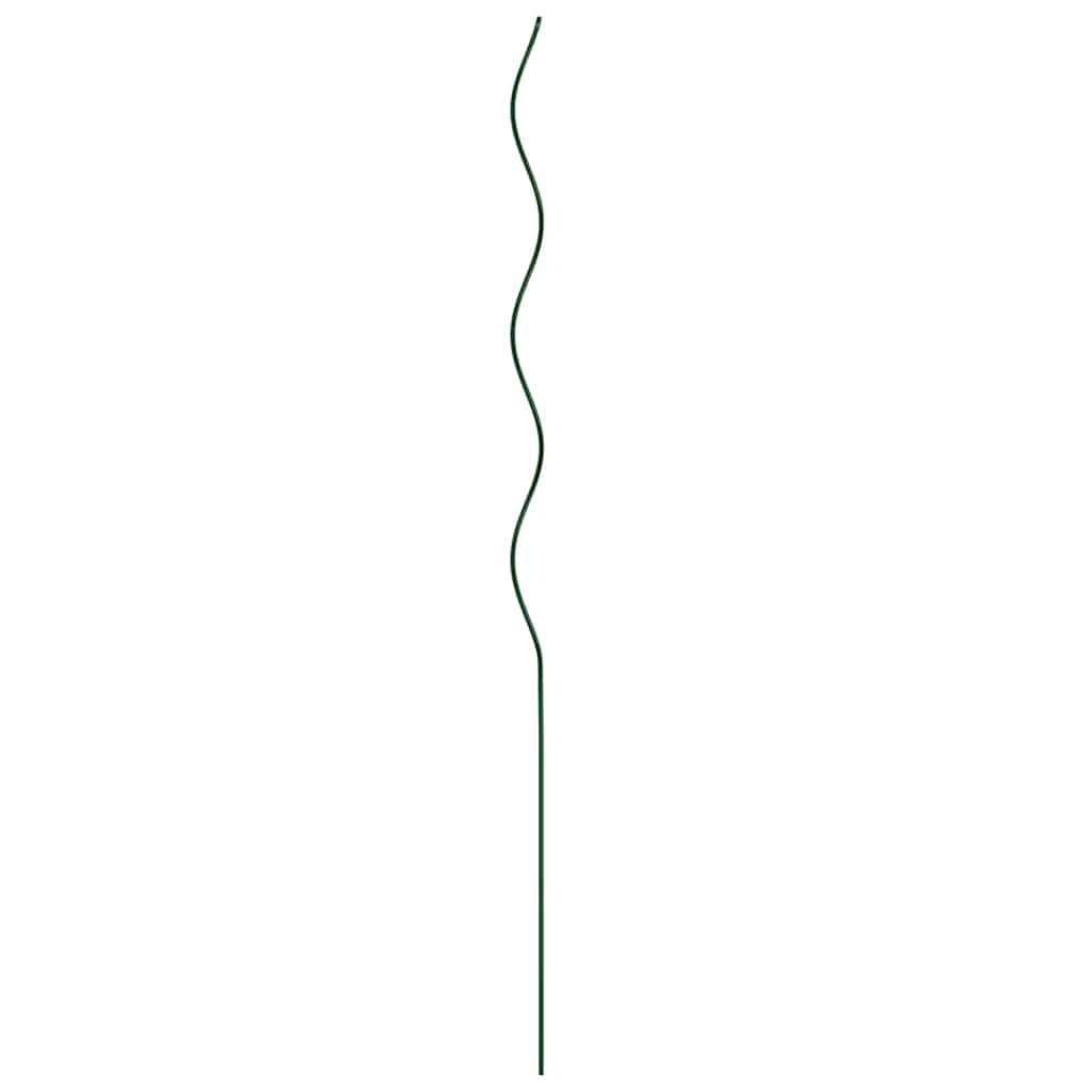 Suportes espirais para plantas 5 pcs Verde 110 cm