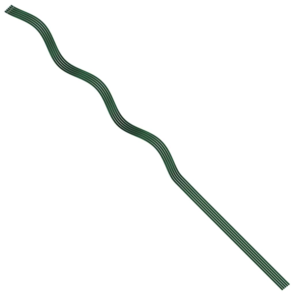 Suportes espirais para plantas 5 pcs Verde 110 cm