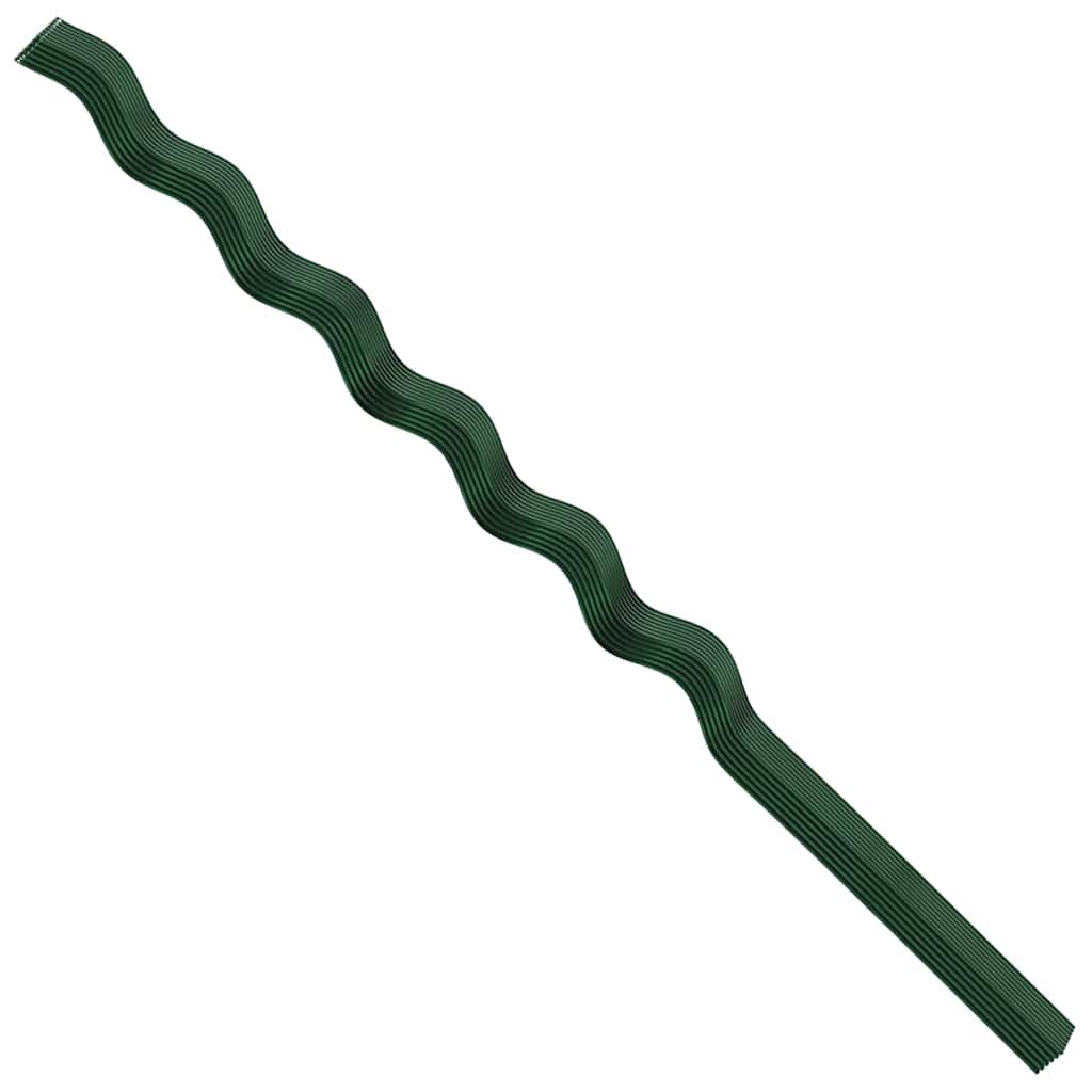 Suportes espirais para plantas 50 pcs Verde 150 cm