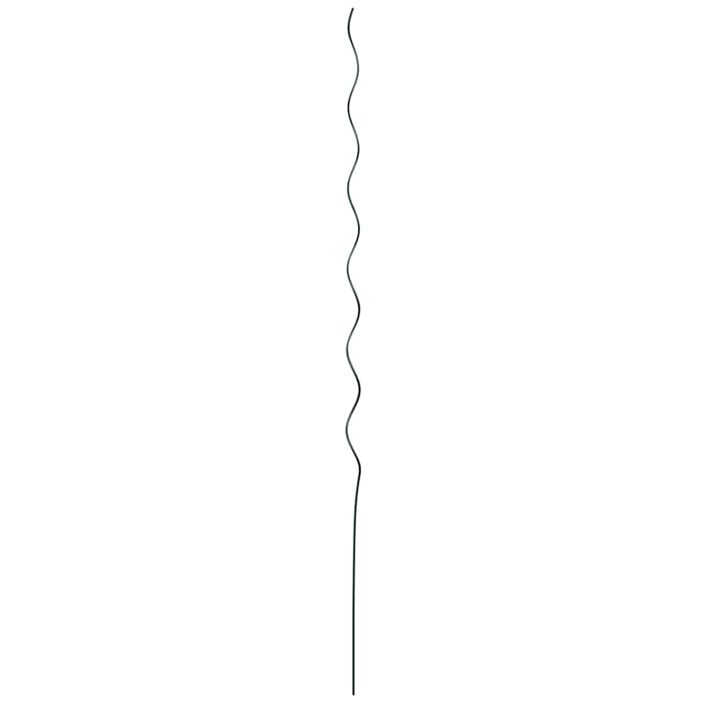 Suportes espirais para plantas 50 pcs Verde 150 cm