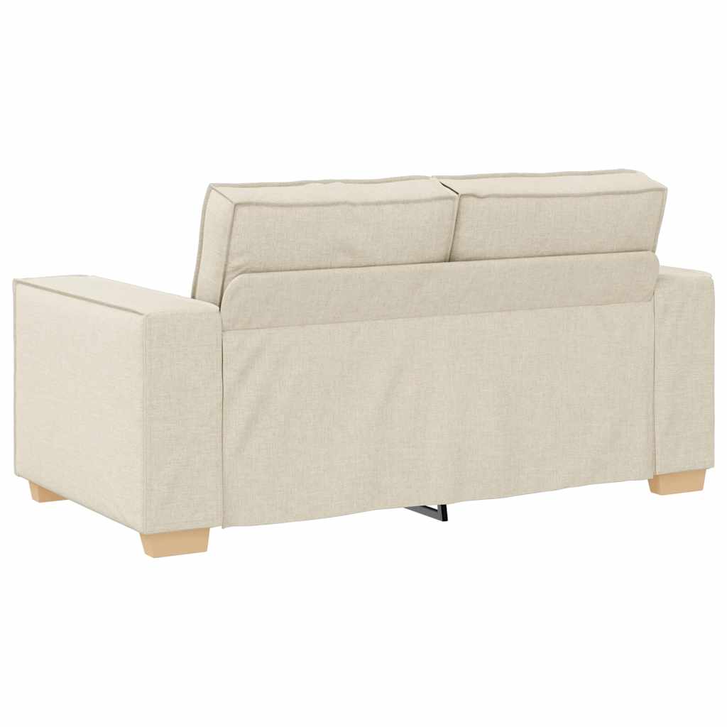 Sofá de 2 lugares em linho 120 cm
