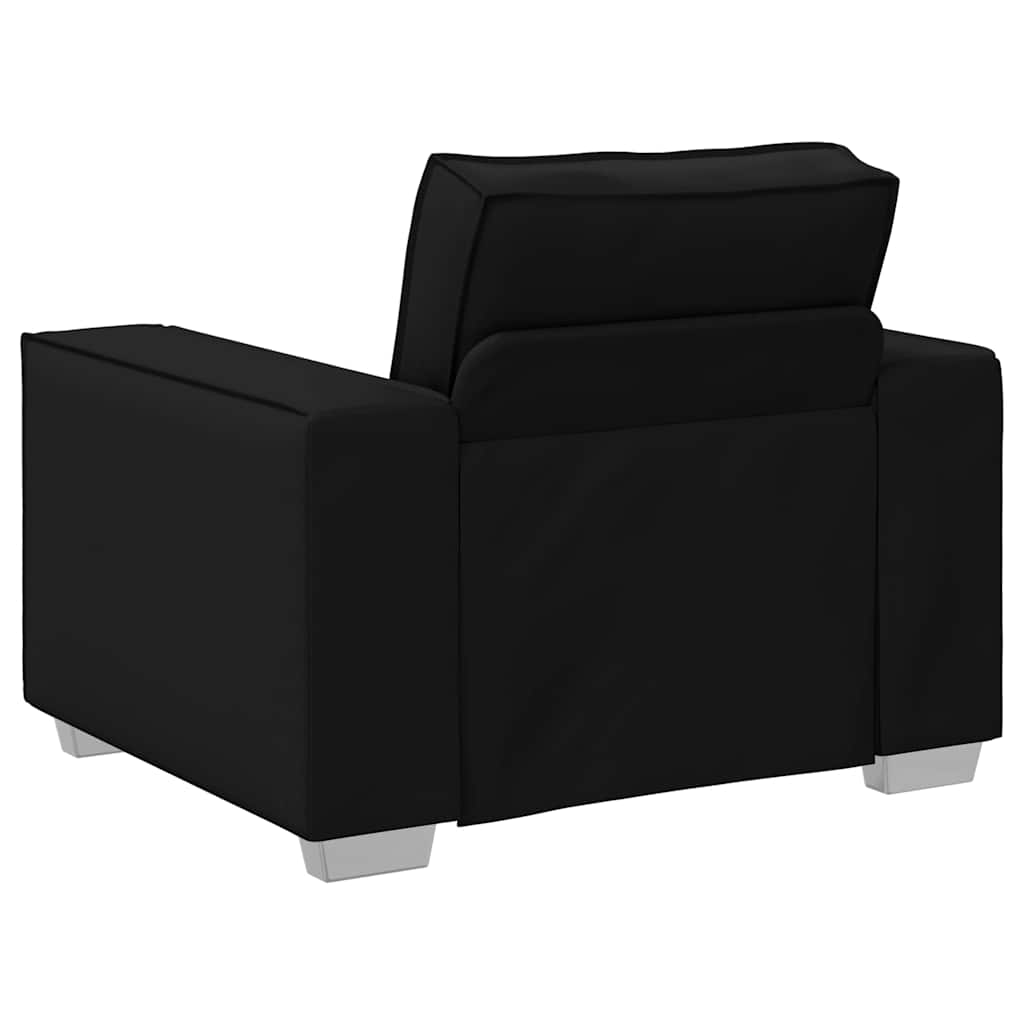 Cadeirão sofá Preto 99 x 78 x 84 cm Couro Artificial