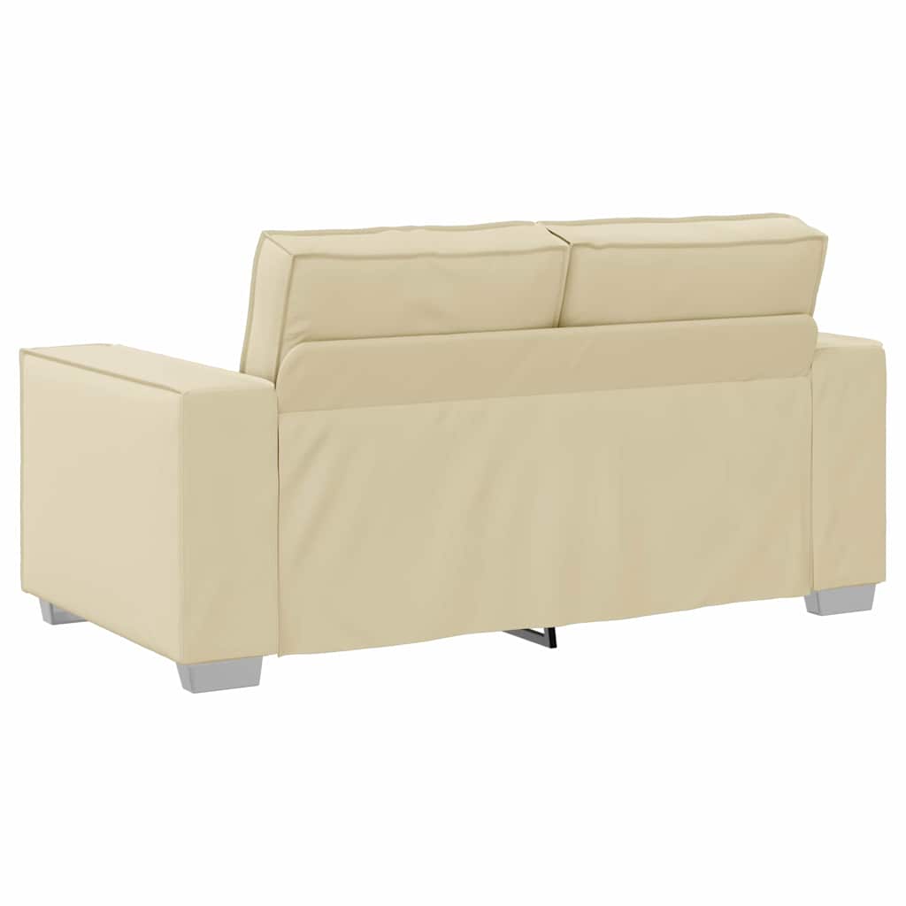 Cadeirão sofá Creme 160 x 78 x 84 cm Couro Artificial