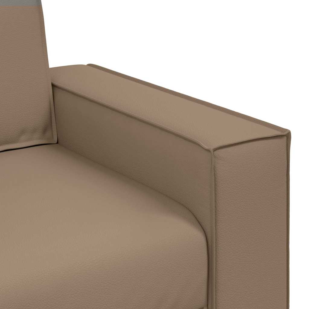 Cadeirão sofá Cappuccino 160 x 78 x 84 cm Couro Artificial