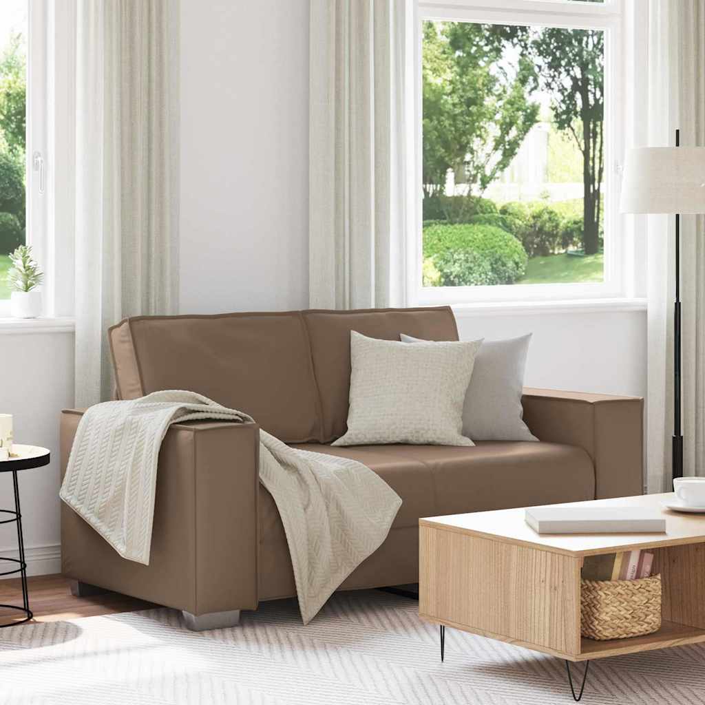 Cadeirão sofá Cappuccino 160 x 78 x 84 cm Couro Artificial