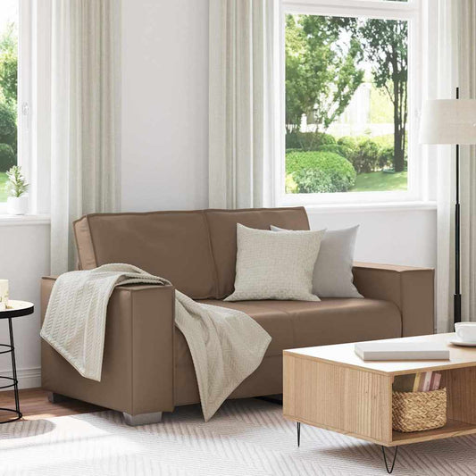 Cadeirão sofá Cappuccino 160 x 78 x 84 cm Couro Artificial
