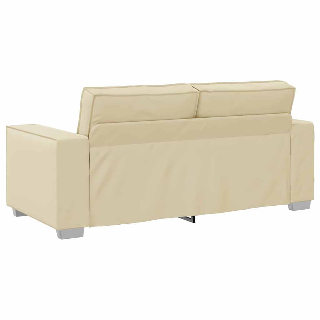 Cadeirão sofá Creme 180 x 78 x 84 cm Couro Artificial
