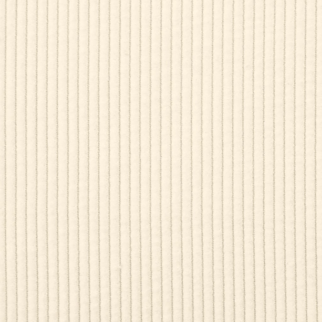 Poltrona tecido corduroy creme