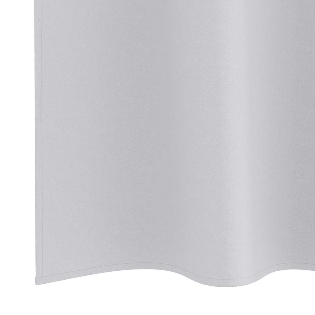 Cortinas opacas com cortinas Pale Grey Poliéster