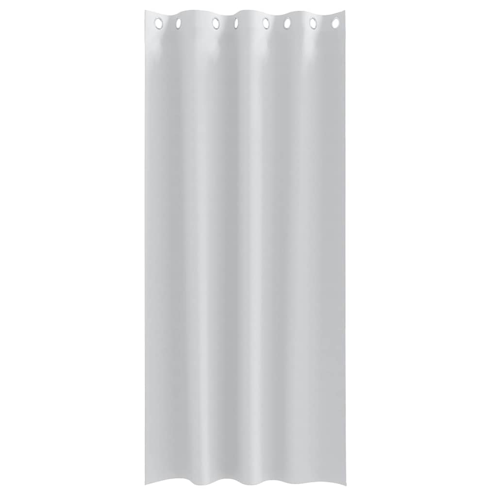 Cortinas opacas com cortinas Pale Grey Poliéster