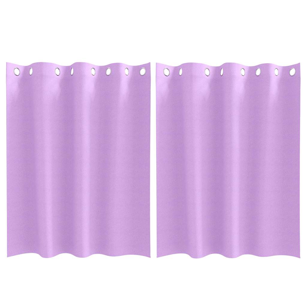 Cortinas opacas com cortinas Roxo Poliéster
