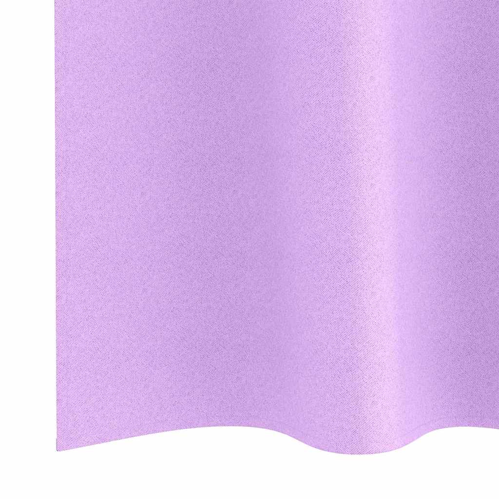 Cortinas opacas com cortinas Roxo Poliéster
