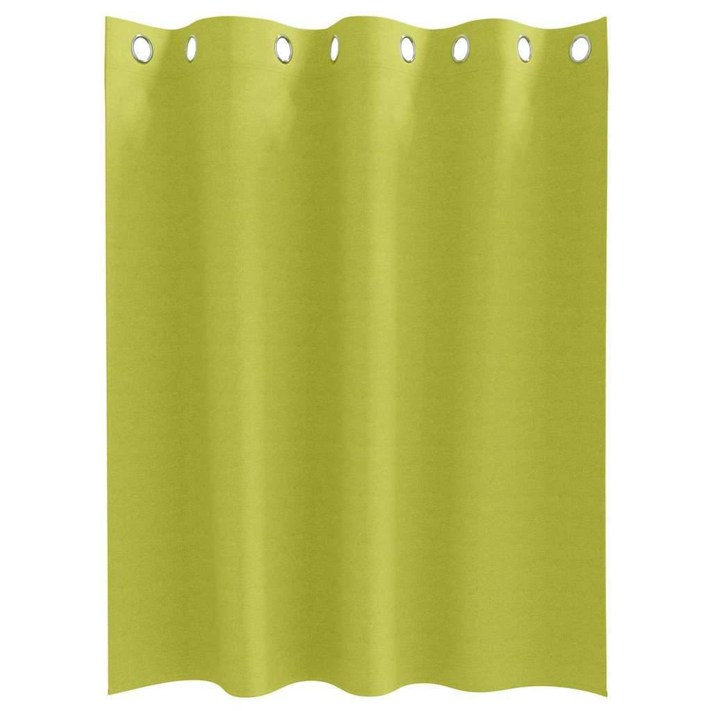 Cortinas opacas com cortinas Verde Poliéster
