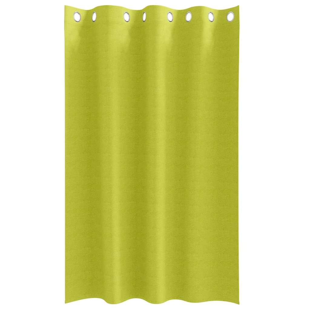 Cortinas opacas com cortinas Verde Poliéster