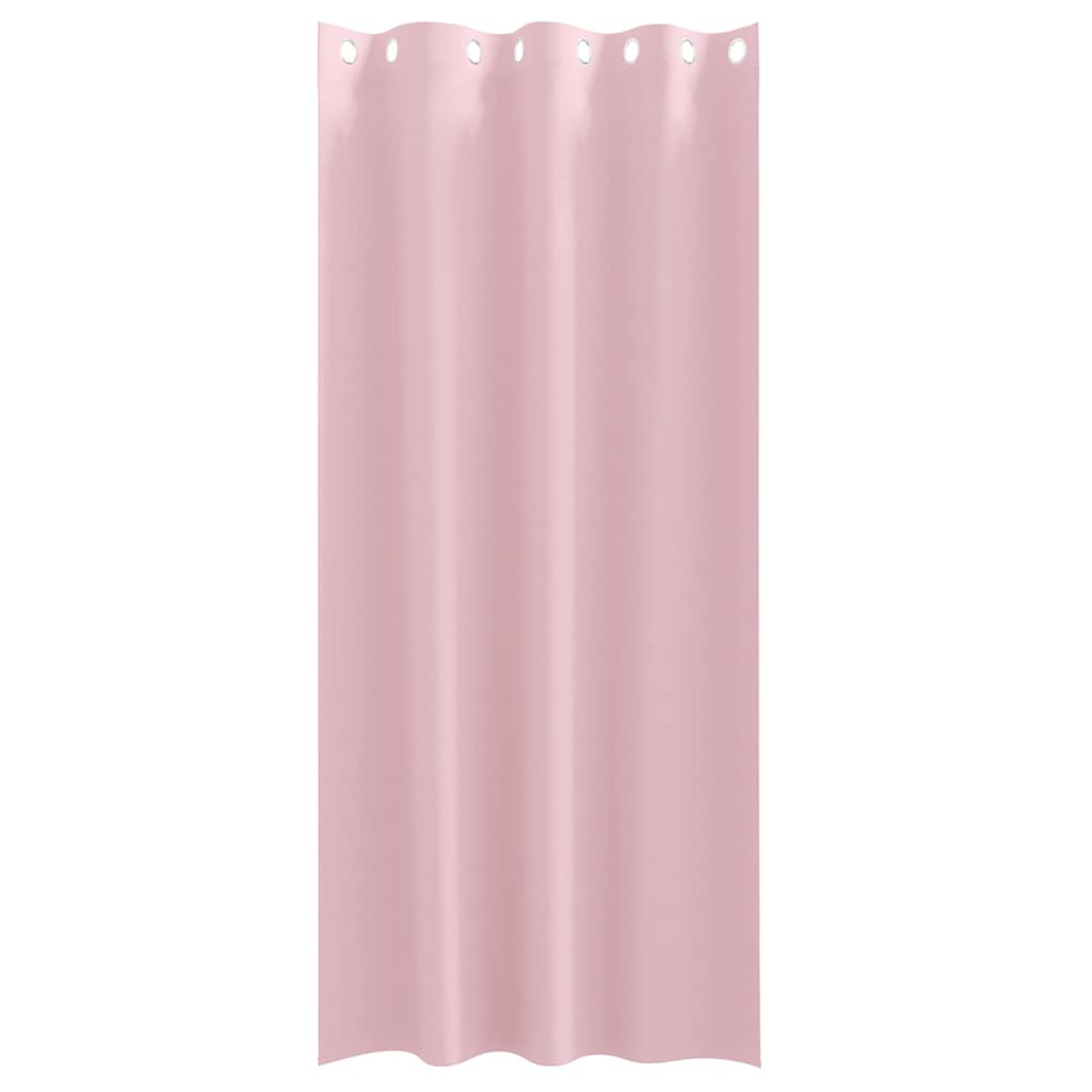 Cortinas opacas com cortinas Rosa bebé Poliéster