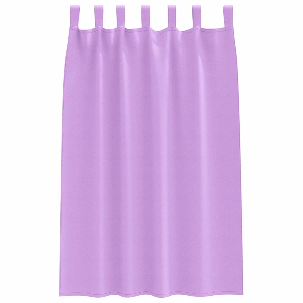 Cortinas opacas com cortinas Roxo Poliéster