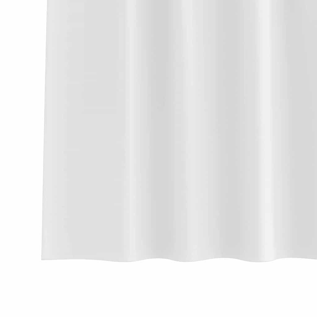 Cortinas opacas com cortinas Branco Puro Poliéster