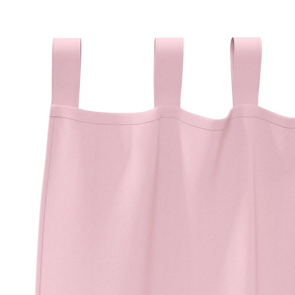 Cortinas opacas com cortinas Rosa bebé Poliéster
