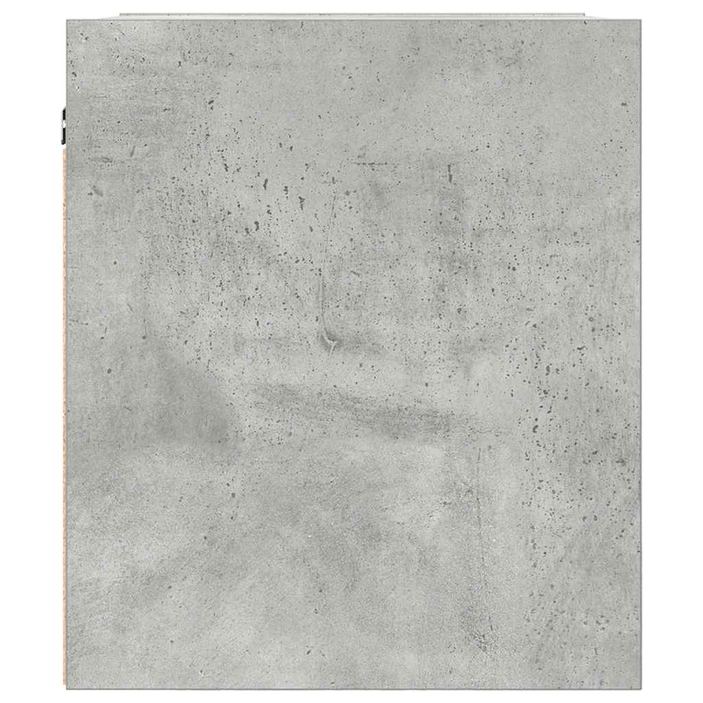 Mesas de cabeceira parede 2 pcs 38x34x40 cm cinza cimento
