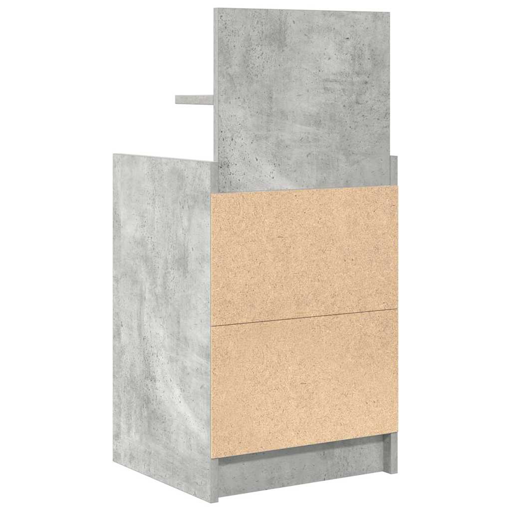 Mesas de cabeceira com 2 gavetas 2 pcs 38x34x80 cm