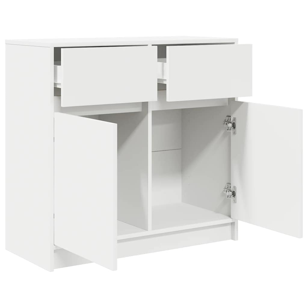 Aparador c/ gaveta 80x34x76 cm derivados de madeira branco