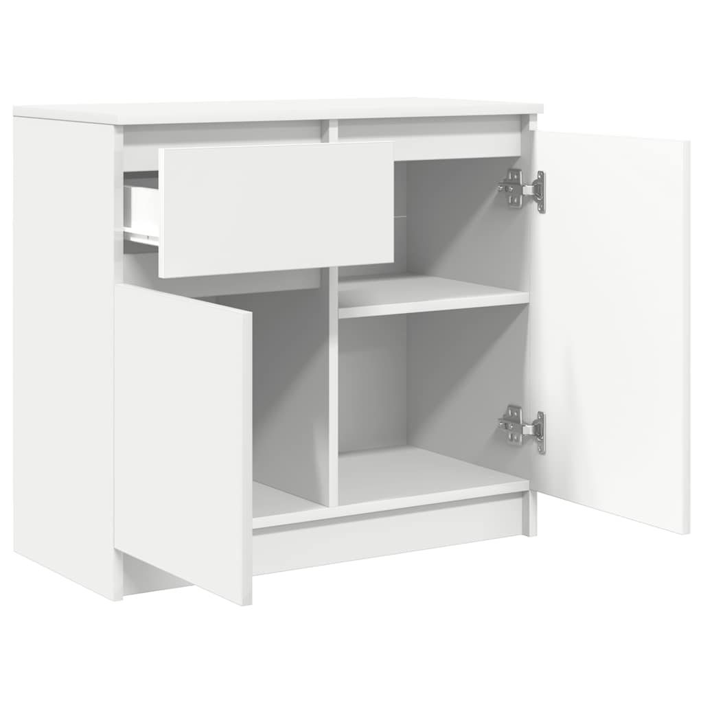 Aparador c/ gaveta 71x35x65 cm derivados de madeira branco
