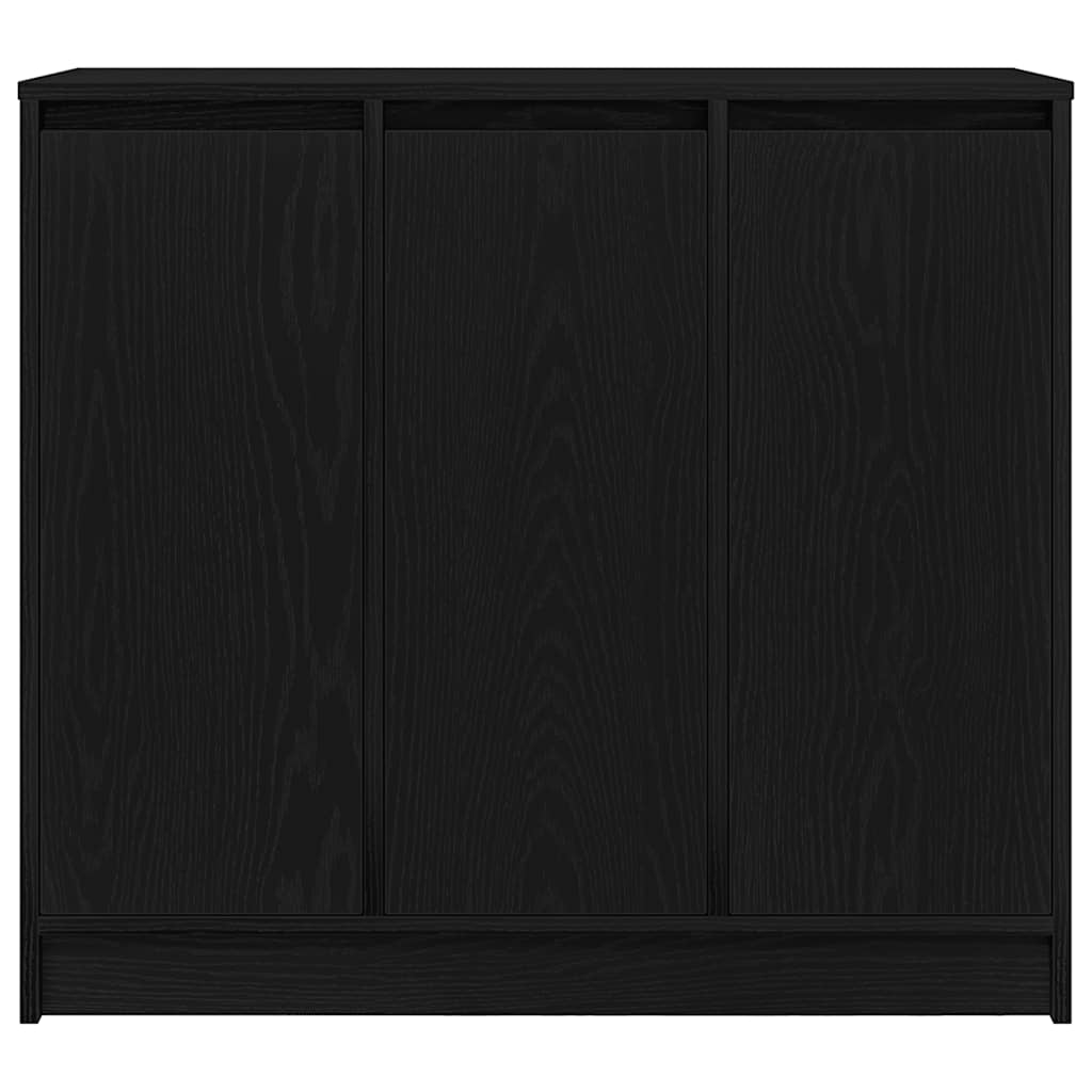 Aparador 85x34x76 cm derivados de madeira carvalho preto