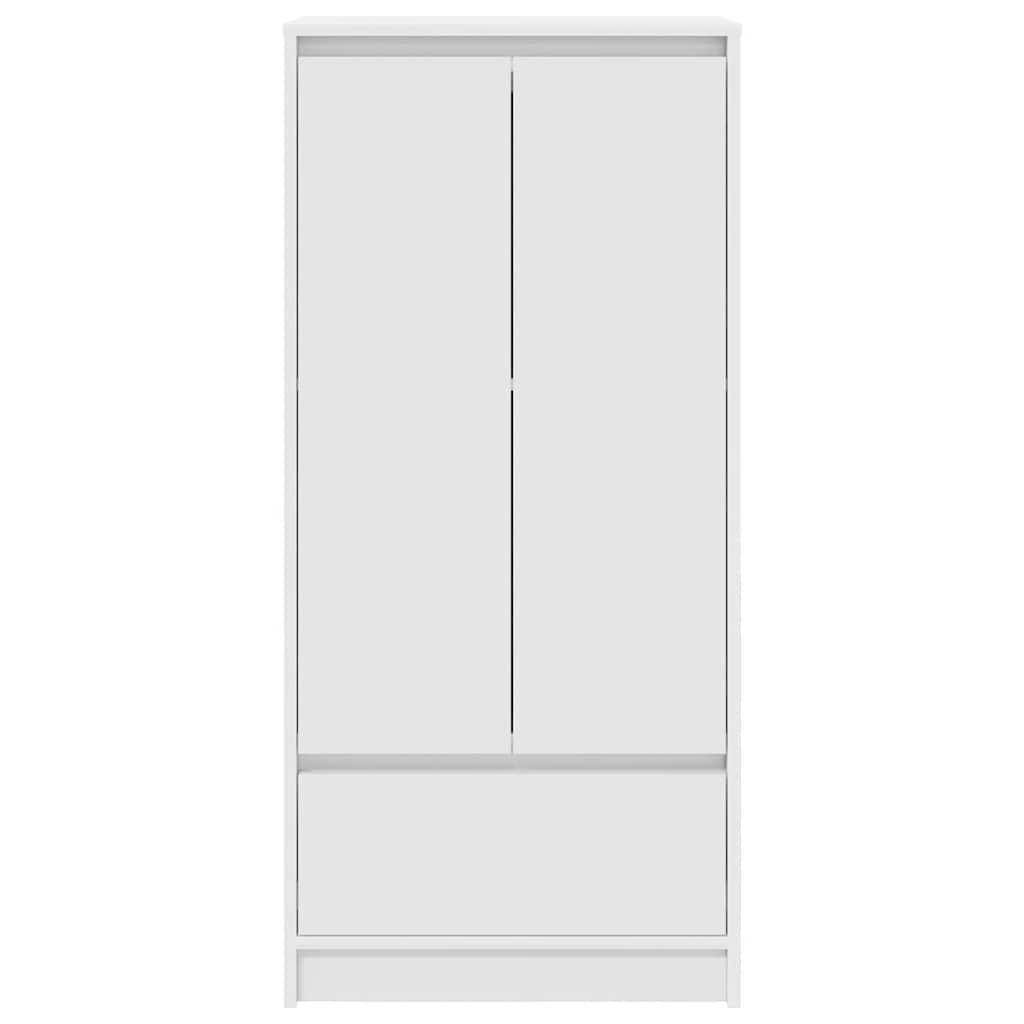 Armário com gaveta 55,5x34x119,5 cm derivados madeira branco