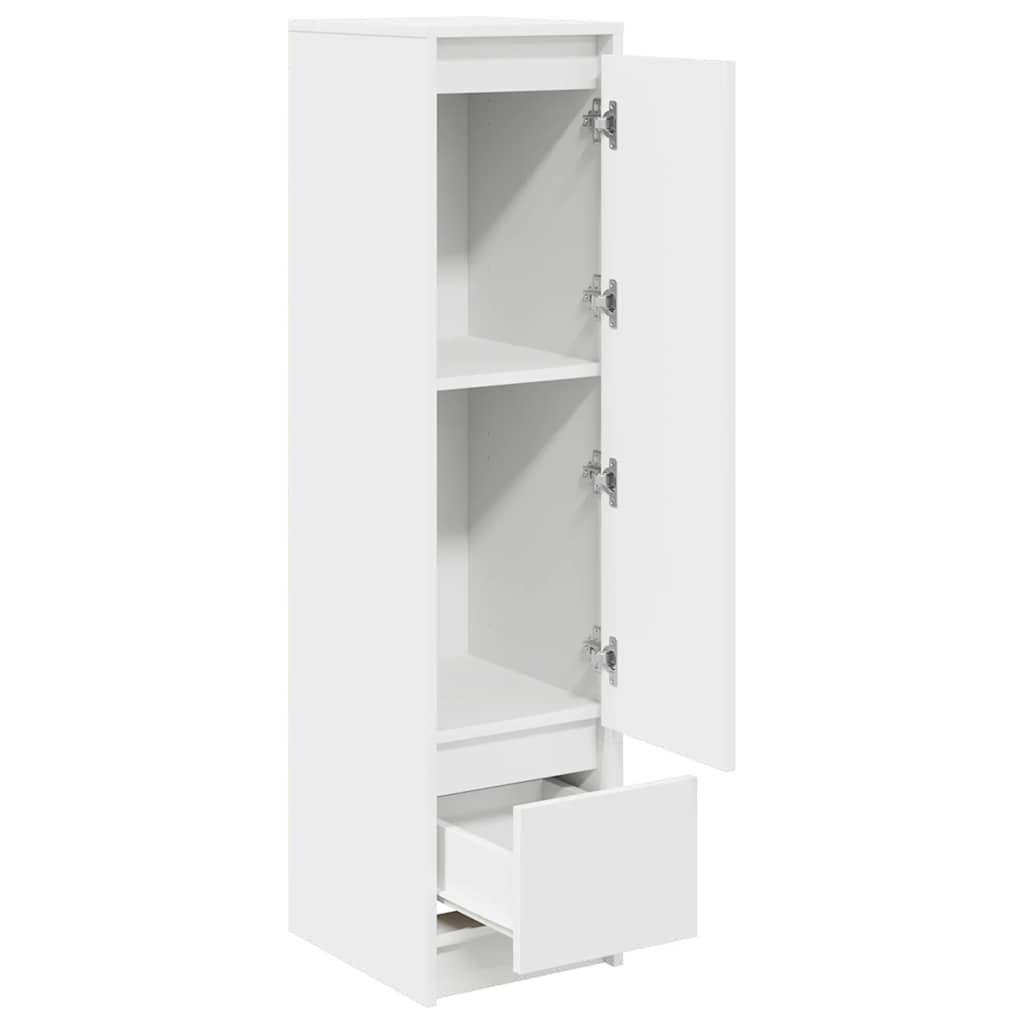 Aparador alto 29,5x34x119,5cm derivados de madeira branco