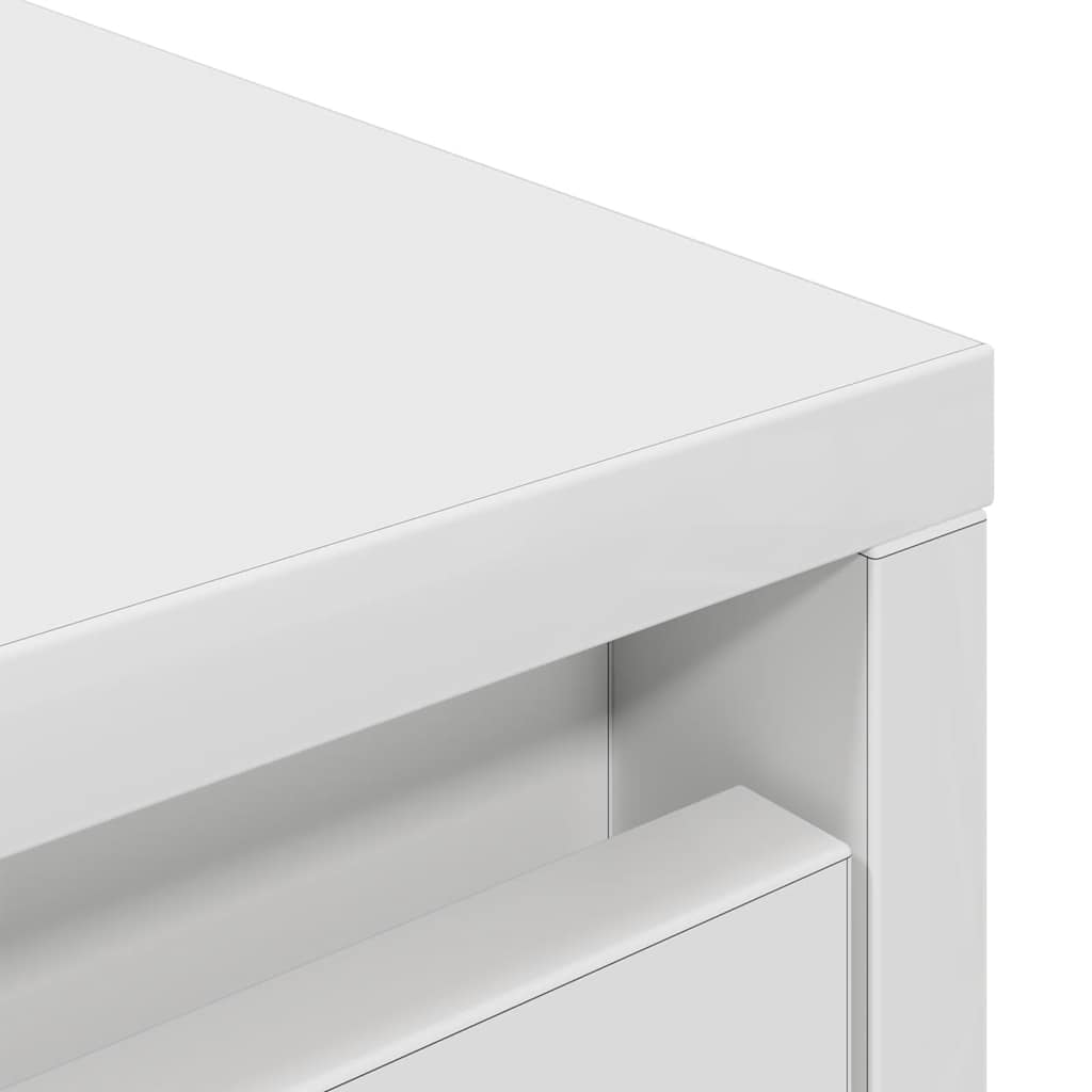 Aparador alto 29,5x34x119,5cm derivados de madeira branco