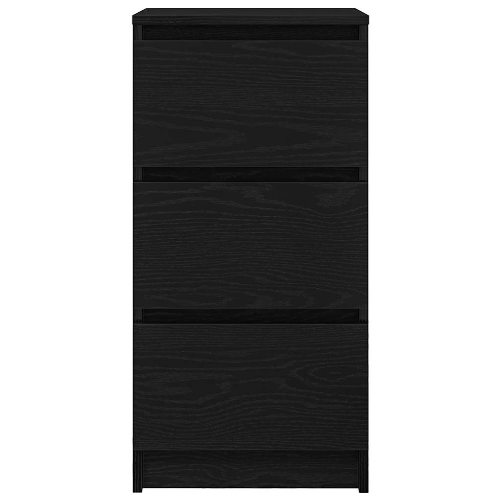 Aparador 37,5x35x76 cm derivados de madeira carvalho preto
