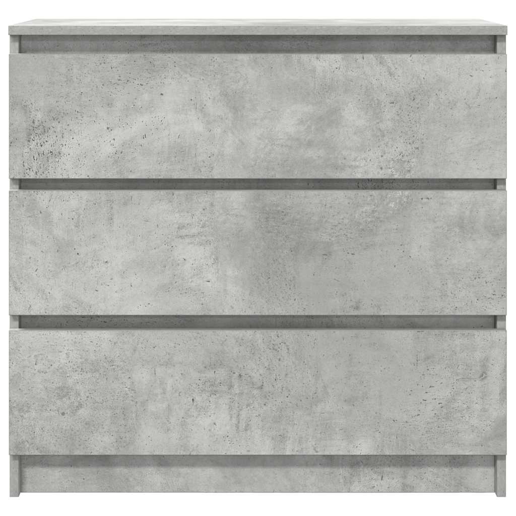 Aparador 80x35x76 cm derivados de madeira cinzento cimento