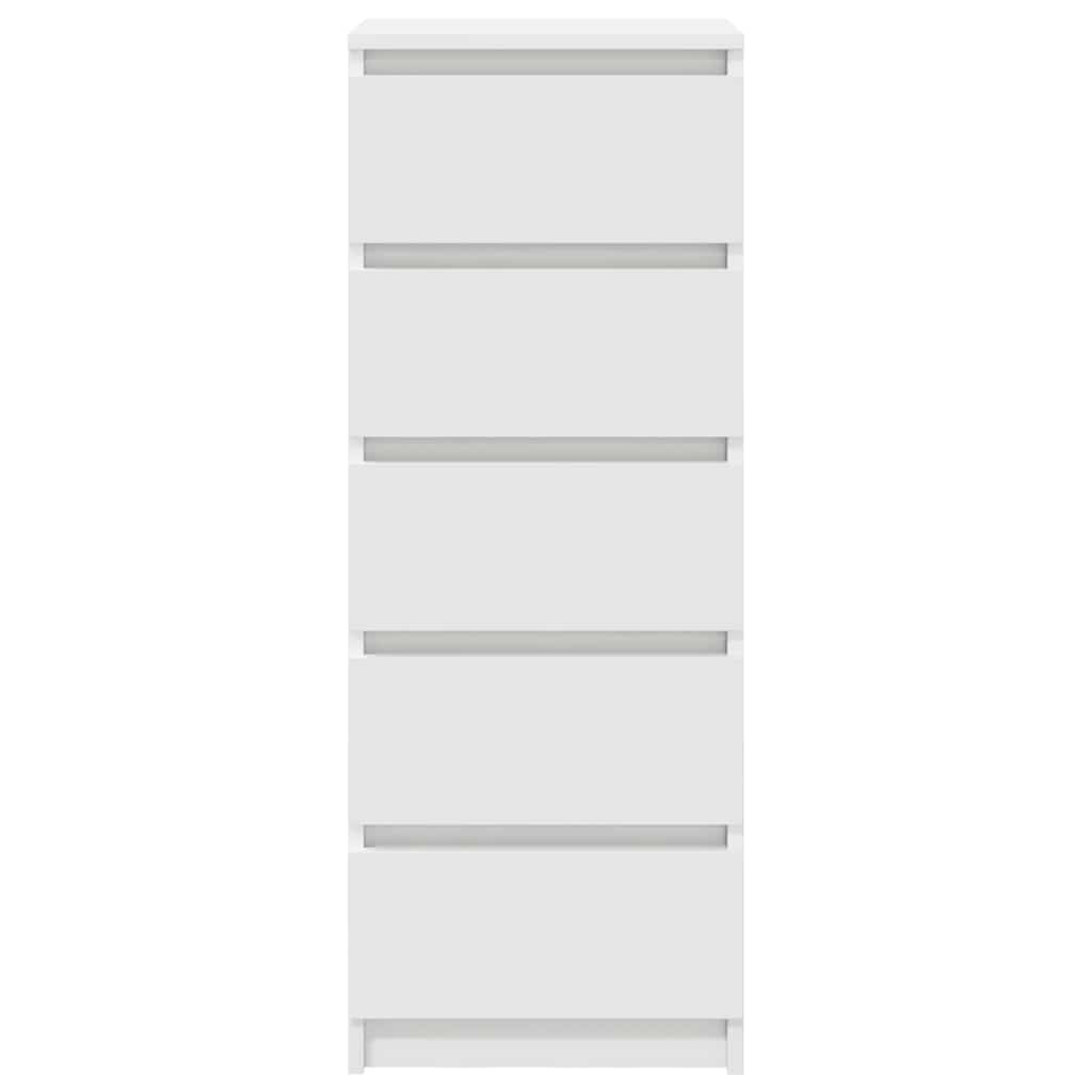 Aparador com gavetas 37,5x35x99 cm derivados de madeira branco