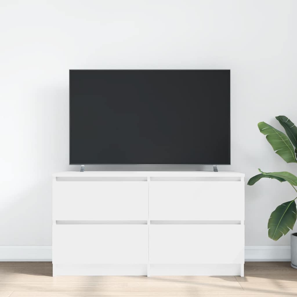 Móvel de TV derivados de madeira branco