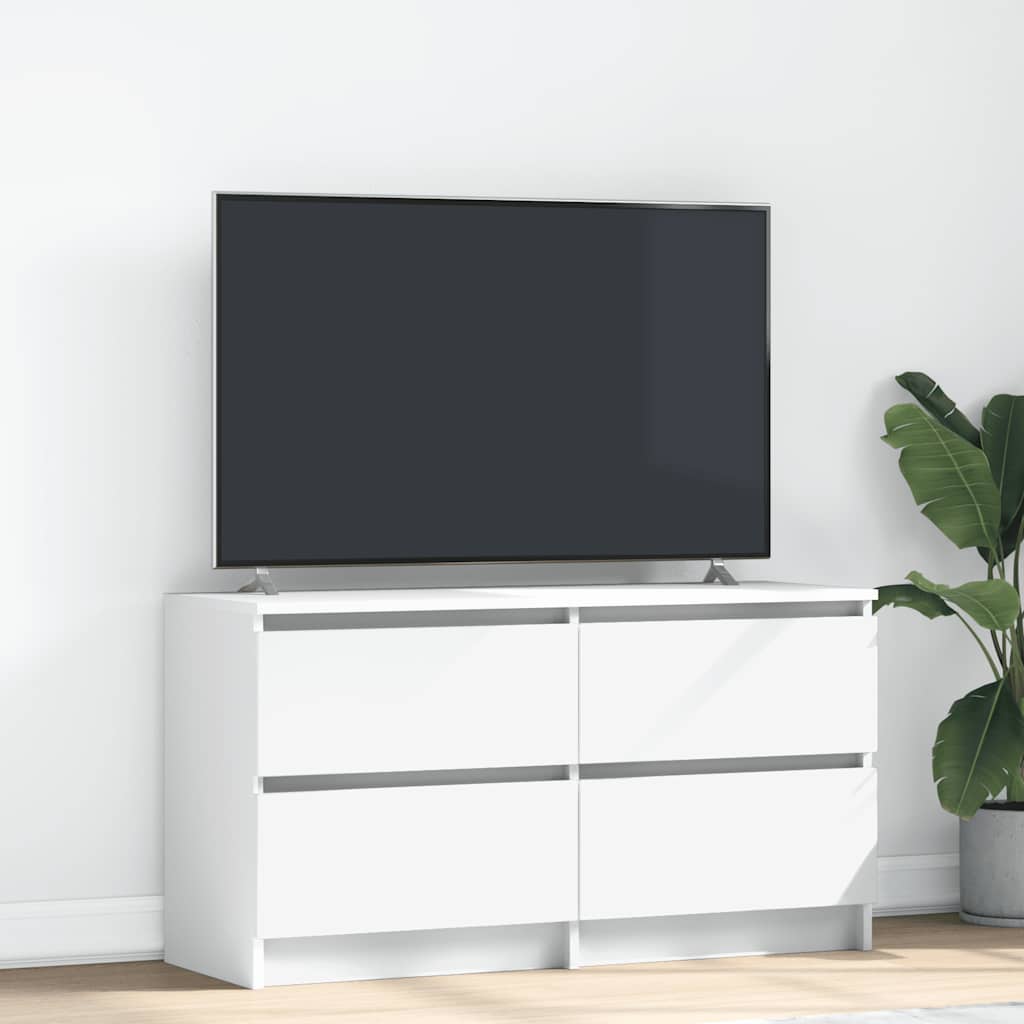 Móvel de TV derivados de madeira branco