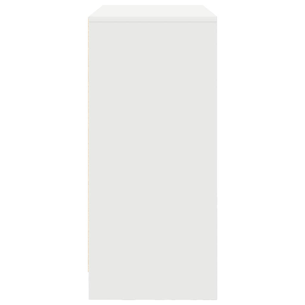 Aparador c/ gavetas e portas 70,5x34x74,5 cm branco