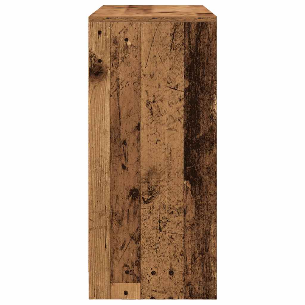 Aparador c/ gavetas e portas 70,5x34x74,5 cm madeira velha
