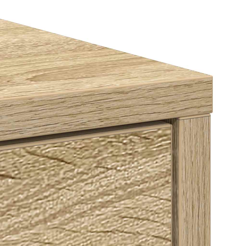 Aparador com gavetas e portas 73x31x90 cm carvalho sonoma